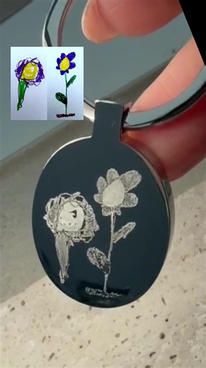 Preserving Childhood Memories through Engraving
