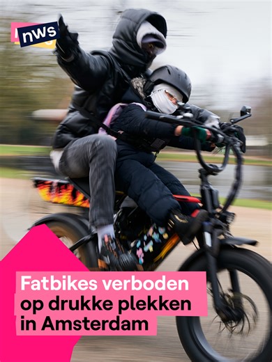 Fatbikes Verboden in Drukke Plekken van Amsterdam