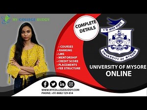 Full Review: University of Mysore Online #onlinelearning #universityofmysore #distanceeducation #mba