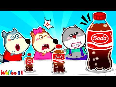 Big vs. Medium vs. Small! Wolfoo's Fun Challenge 😆 Cartoon for Babies 🎉 Episode Collection