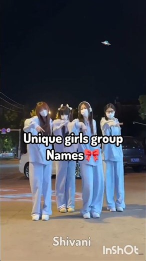 unique girls group names 🌷✨️ #trendingshorts #viralvideos #girlgroups