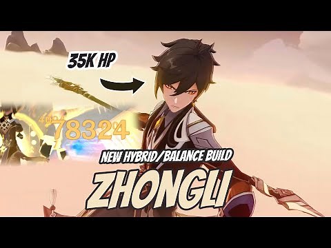 New Balanced / Hybrid Zhongli Build | Genshin Impact