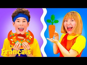Alimentation Saine vs Malbouffe | Musique pour Enfants | Coco Froco Français