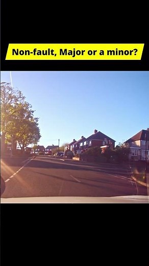 Non fault, Major or Minor 1 #drivinglessons #Birmingham #drivingtest
