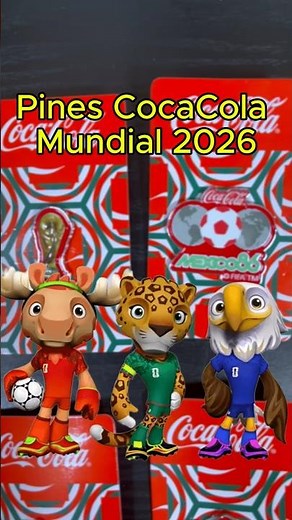 ⚽ This is what the complete Coca-Cola World Cup 2026 pin collection looks like
