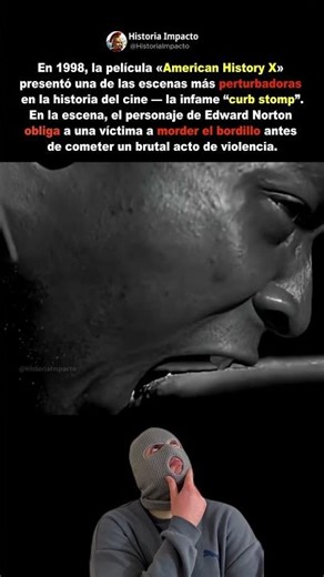 El infame “curb stomp” #history #facts