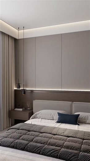 Modern interior design idea 💡 Bedroom interior design Best interior design Room decor #reelsfbシ #fbreelsfypシ゚ #interiordesign #homedecor #luxuryinteriors #bedroomdecor #moderndesign | Unique Decor Ideas