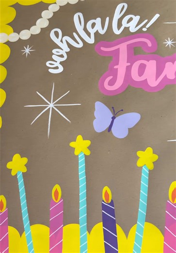 Creative Fancy Nancy Birthday Banner Ideas