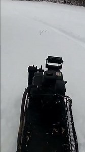 Homemade #tracksled #snowdog #winterfun #icefishing #snowmachine