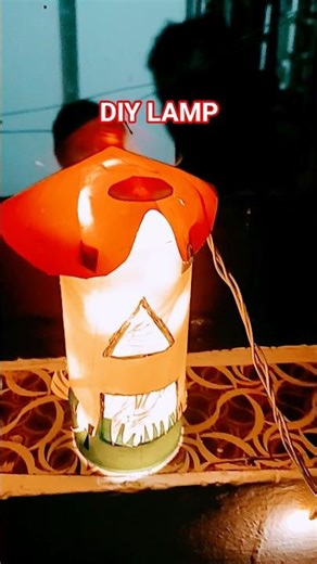 DIY Lamp making #diy #craft #art #supportme #ytshorts #instagram #trending