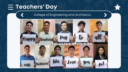 24K views · 3.8K reactions | Happy Teachers' Day to our beloved educators! Greetings from the Office of Student Affairs and Services and Student Organizations! | New Era University | Facebook
