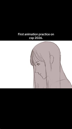 First Animation Practice Using Clip Studio Paint