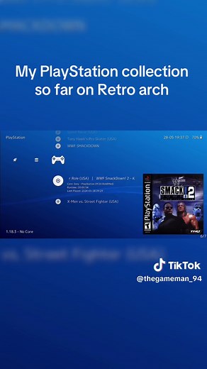 Just got RetroArch up and running today! #retrogaming #retroarch #ps1 #playstation #gaming #fy