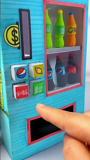 Manual DIY Drink Vending Machine#DIY #craft #handmade