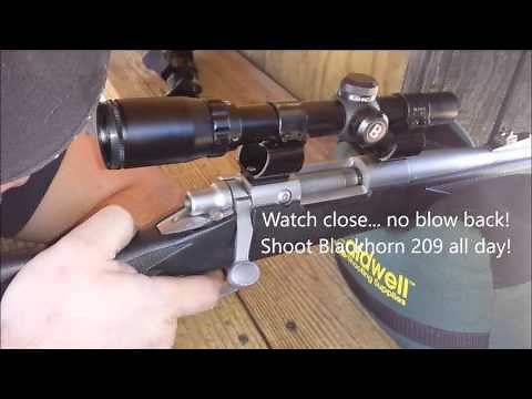 Remington 700ML with updated 209 conversion and Blackhorn 209