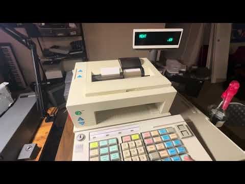Quick demo of the IBM 4683