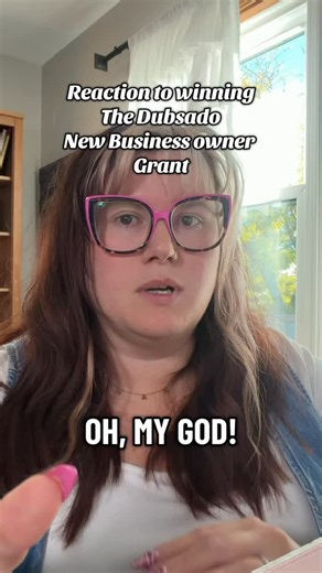 THANK YOU @dubsado for this amazing opportunity to be one of your first recipients of the Dubsado new business owner grants! This will help not only my business but support my family in more ways than one 🤍 $7500 in cash, coaching and goodies and I couldn’t be more excited and humbled ! I am so truly grateful to receive this grant and all it has to offer me and my business!!! To all of those who have supported my journey, made encouraging statements, interacted with my content online, made me f