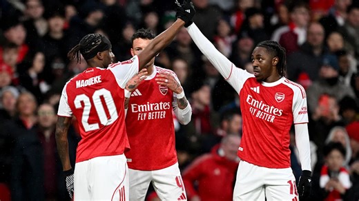 Arsenal 4-0 Wigan Athletic: Gunners cruise into FA Cup last 16