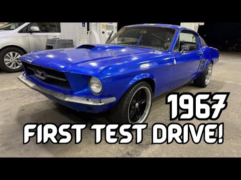 1967 Mustang Fastback barn find first drive