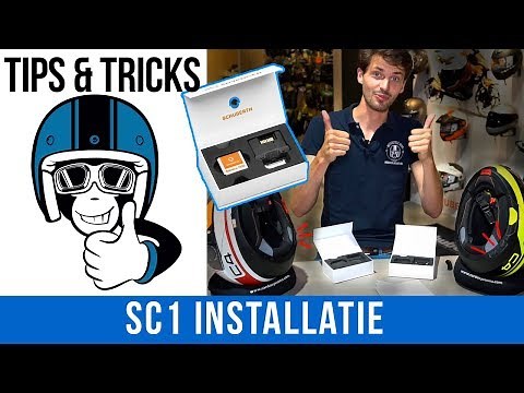 Schuberth SC1 communicatiesysteem - instructie, handleiding en installatie