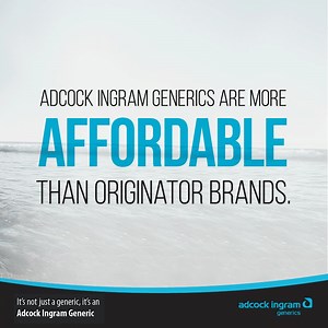 WIN* THIS WEEK! Do you know that Adcock Ingram Generics are affordable and just as safe and effective as originator brands? If you do then you’ve got a chance to win* cash this week! Look out for the competitions happening here this week. *Competition terms and conditions apply. View in Facebook Page ‘Notes’. Reference: 1. SAGMA [Online] https://www.sagma.net/About-SAGMA/faq.html. Accessed October 2018. 2. NAPM [Online] http://napm.co.za/generic-medicines. Accessed October 2018. 2019071510149952