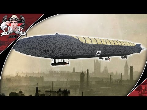 Minecraft: WW1 Zeppelin "L-30" | R-Class Airship Tutorial {20,000 Subscriber Special}