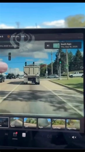 2025 recap, suv runs into end dumps steer tire causing the driver to lose control. #trucking #dumptruck #truckdriver #truckinglife | Dauminique Fisher