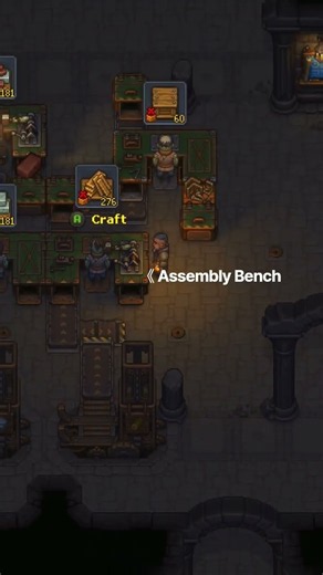 Graveyard Keeper 2 Factory Basic (Conveyor belt, Assembly Bench, Chest,)
