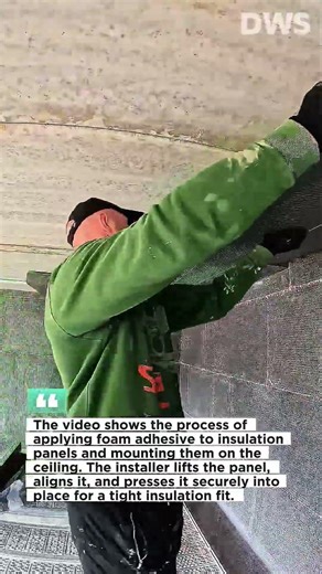 Ceiling Insulation Installation – Fast and Efficient Foam Panel Mounting Tutorial