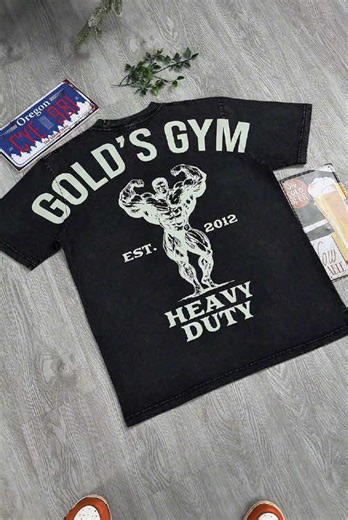 Heavy Duty mindset — built for real weight and real work. #GoldsGym #GoldsHeavyDuty #GoldsTraining #GoldsBodybuilding #GoldsIron