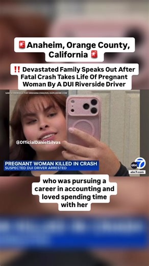 🚨 Devastating Developing News 🗞️ 🚨 Tragic Anaheim, Orange County, California crash: 24-year-old Bianca Esquivel, nearly 3 months pregnant with her second child, and her unborn baby were killed early Sunday, Jan. 25, 2026, when a suspected DUI driver ran a red light at North Anaheim Blvd & SR-91 frontage road. Reported By ABC 7 News and Bianca Buono, - 🗞️ Bianca Esquivel and her boyfriend Oscar were heading home from In-N-Out after a pregnancy craving when the crash occurred. Oscar, injured a