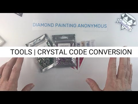 Diamond Painting - Tools | Crystal to DMC Code Conversion