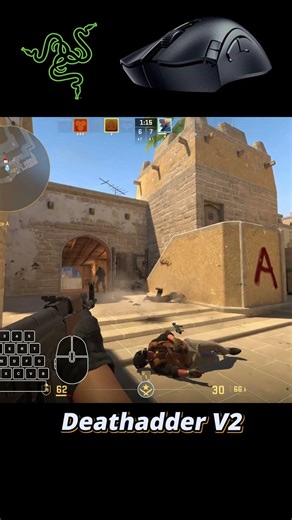 #cs2 plays with Razer DeathAdder V2 🧼 #shorts