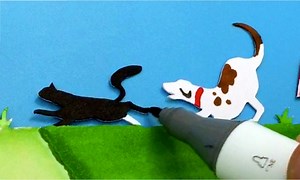 22K views · 376 reactions | DIY : dessin avec du papier découpé 冀✂️ Je vous montre comment faire ! | Art Room | Facebook