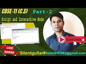 What is IDLE | Basic of Python |What is Script mode |what is interactive mode|How to download IDLE
