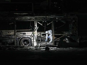 Explosions on three Israeli buses in ‘militant attack’, police say