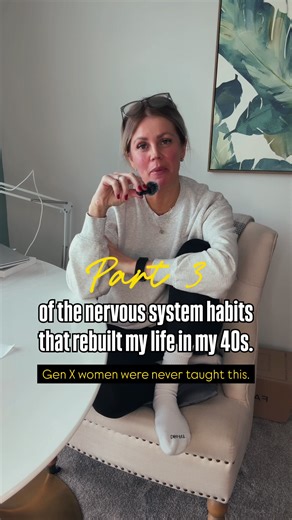 Your brain does not learn safety in a moment. It learns safety through repetition. Through the patterns you repeat every single day. Every time you pause instead of pushing through. Every time you regulate instead of reacting. Every time you support your nervous system instead of ignoring what your body is trying to tell you. That is how your brain starts to believe life is no longer an emergency. This is why you stay stuck. You try something once. Maybe for a week. Then stop when life gets busy