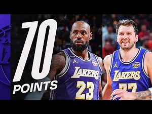 LeBron & Luka MAKE HISTORY & Combine for 70 POINTS vs Rockets 🔥 | March 18, 2026