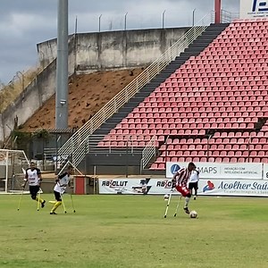 The touch, the goal 🔥🇧🇷 ✨Unbelievable goal scored in Brazil’s Série B. 🩼#AmputeeFootball | World Amputee Football Federation