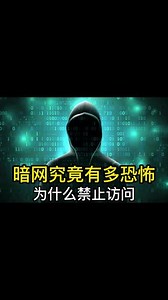 暗网究竟有多恐怖，为什么要禁止访问？#程序员 #黑客 #暗网