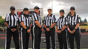 All-female crew of high school football referees makes history