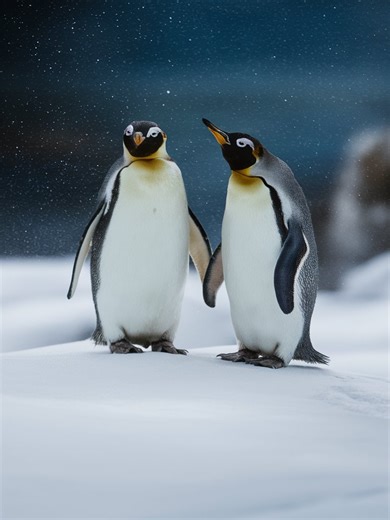 🐧 Penguins are the true romantics! These loyal birds often stick with one partner for life. When proposing, a male penguin presents a carefully chosen pebble. If accepted, they build their nest together, adding to their pebble collection. Talk about a rock-solid relationship! 💕✨ #FunFact #Penguins #AnimalRomance
