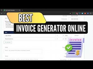 Best Free Invoice Generator Online (No Sign-Up Needed!)