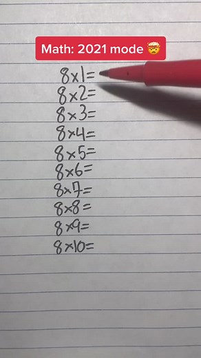 8s Math Trick: Easy Way to Remember Multiples of 8!