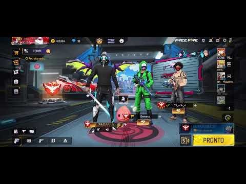 FREE FIRE 🔥 AO VIVO COM INSCRITOS E GUILDA | BAGUNÇA, CAPA E RESENHA