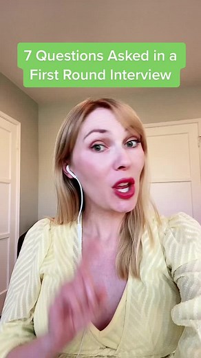 Here are the first round job interview questions and answers. Rock the phone screen! Which question do you find most challenging? #jobinterview #jobmarket #jobsearch #careercoach #careertips #career