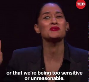 "Your fury is not something to be afraid of. It holds lifetimes of wisdom." Watch the full talk from Tracee Ellis Ross here: http://t.ted.com/gCkGiv7 | TED