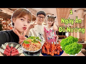 Gia Đình Hằng Nheo 1 Ngày Ăn Đồ Nướng Đón 30/4 - 1/5 | Hằng Nheo Vlog