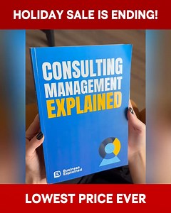Consulting Management EXPLAINED gives you a proven system to solve any business challenge. Table of Contents: Part 1: Foundations of Management Consulting 1. What Management Consulting Really Means: Beyond the Job Title 2. The Consultant’s Mindset: Structured, Analytical, Client-Centered 3. The 6-Step Problem-Solving Process 4. Critical Thinking and the MECE Principle (Mutually Exclusive, Collectively Exhaustive) 5. Framing Problems with SCQA – Situation, Complication, Question, Answer Part 2: A