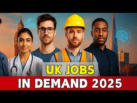 UK Top 10 High Demand Jobs in 2025 |UK Jobs in Demand